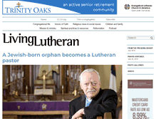 Tablet Screenshot of livinglutheran.org